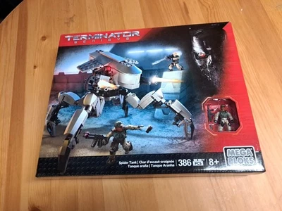 Mega Bloks Construx Terminator Genisys Spider Tank New SET  BOX OPEN ON END - Image 1 of 3