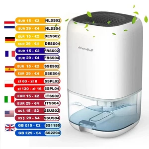 1000ML Luftentfeuchter Haushaltsgeräte mit Luftfilter für Zuhause 280 qm ft - Bild 1 von 8