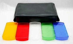 Metz Flash 50MZ-5, 70MZ-5 & 76MZ-5 Five Color Filters Set 50-32. Useful. Unused. - Picture 1 of 1
