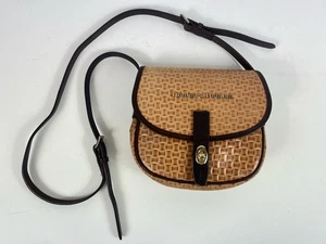 Dooney & Bourke Claremont Quilted Leather Field Crossbody Bag Handtasche Brown Tan - Bild 1 von 8
