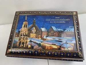 Caja Alemana Metal Tinte Estuche Coleccionable Schmidt Hecho en Alemania 16.5 X 11.5 - Imagen 1 de 9