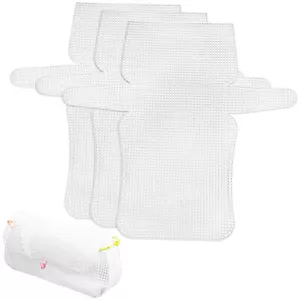 4pcs Embroidery Mesh Sheets Cross Stitch Canvas Mesh Sheets Plastic Mesh Sheet - Picture 1 of 11