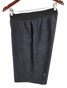 Lululemon T.H.E. Líneas de rejilla cortas sin revestimiento de 11" negro carbón profundo talla pequeña - Imagen 1 de 10