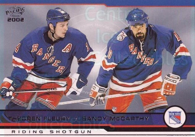 2001-02 Pacific #416 Theo Fleury, Sandy McCarthy - Image 1 of 1