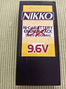 NIKKO SLOT IN Ni-Cd Battery Akku 9,6V 720mAh - Bild 1 von 2