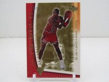 MICHAEL JORDAN 2001 UPPER DECK MJ'S BACK 23 KARAT GOLD #16/23! CHICAGO BULLS!!
