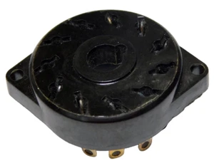 Socket for tube NIXIE LC-516 DOLAM or IN-1 rus - BLACK [NOS] - Zdjęcie 1 z 4