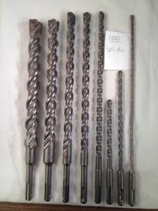 8 BOSCH ANSI SDS PLUS HARTMETALLBESTÜCKTE BOHRER 3/16 ZOLL BIS 7/8 ZOLL S4L DEUTSCH F850 - Bild 1 von 5