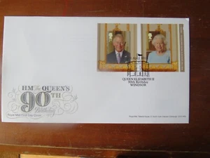 GB (5-2031) 2016 QUEENS 90th BIRTHDAY RETAIL   U/A   FDC WINDSOR  SP/HAND/STAMP - Picture 1 of 1