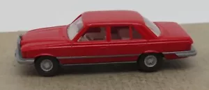 Micro WIKING Ho 1/87 Mercedes Benz 450 Si Rosso No. Box - Foto 1 di 6