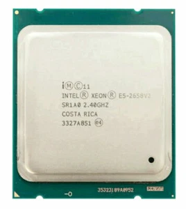 Intel Xeon E5-2658 V2 CPU 10-Core 20-Threads 2.4GHz 25MB LGA2011 95W Processor - Picture 1 of 1