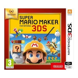 Super Mario Maker - Nintendo Selects (3DS Game) Brand New & Sealed. Free P&P!