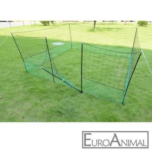 Geflügelnetz MIT TÜR; HÖHE 125cm Hühnerzaun Geflügelzaun Freilauf Zaun Hundezaun - Bild 1 von 11