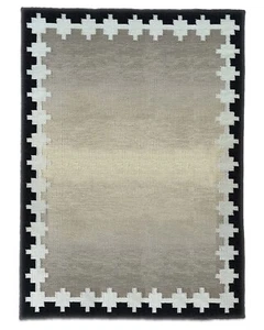 Large Kilim Wool Boho Rug Handmade Modern Oriental Rug Vintage Southwest Border - Picture 1 of 9