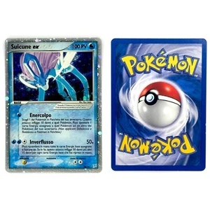 Suicune ex 94/95 Team Magma vs Team Aqua Holo Ultra Rare Italian LP Pokémon TCG - Picture 1 of 7