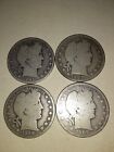 RL 4161/ US coins 1905-1908 Barber Half Dollar us coins collections lots