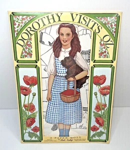 Muñeca de papel Peck Aubry 1995 Dorothy Visits OZ... sin cortar - Imagen 1 de 2