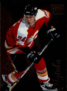 1996-97 Zenith Calgary Flames Hockey Card #119 Jarome Iginla
