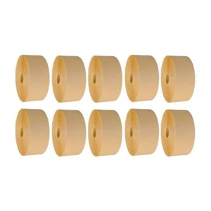 Industrial Grade Kraft Non-Reinforced Gummed Tape 20 Rolls - 3" x 600 Feet - Picture 1 of 7