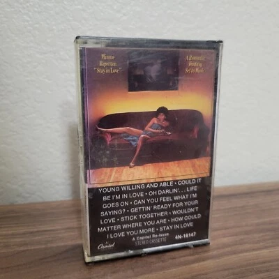 MINNIE RIPERTON STAY IN LOVE Cassette Tape 1977 Funk Soul Rare - Image 1 of 4
