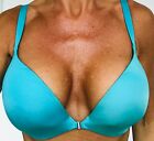 Turquoise LaSenza 36 E Bra Blue Green Diamonte Multiway Padded Demi Under Wired 