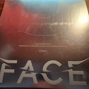 Jimin (BTS) FACE Opaque White Vinyl LP NEW! - Imagen 1 de 2