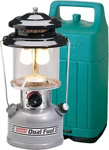 Premium 700 Lumens Dual Fuel Camping Lantern with Case - Picture 1 of 3