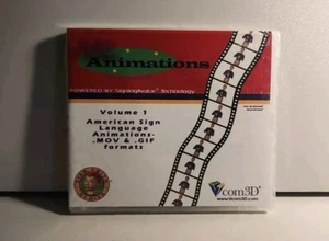 Animations Vol. 1- American Sign Language Animations - .MOV & .GIF formats 2004 - Picture 1 of 3