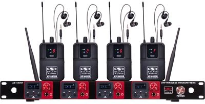 Galaxy Audio AS-4400M3 Quad UHF Wireless In-Ear Monitor Band System, 506-524MHz - Image 1 of 4