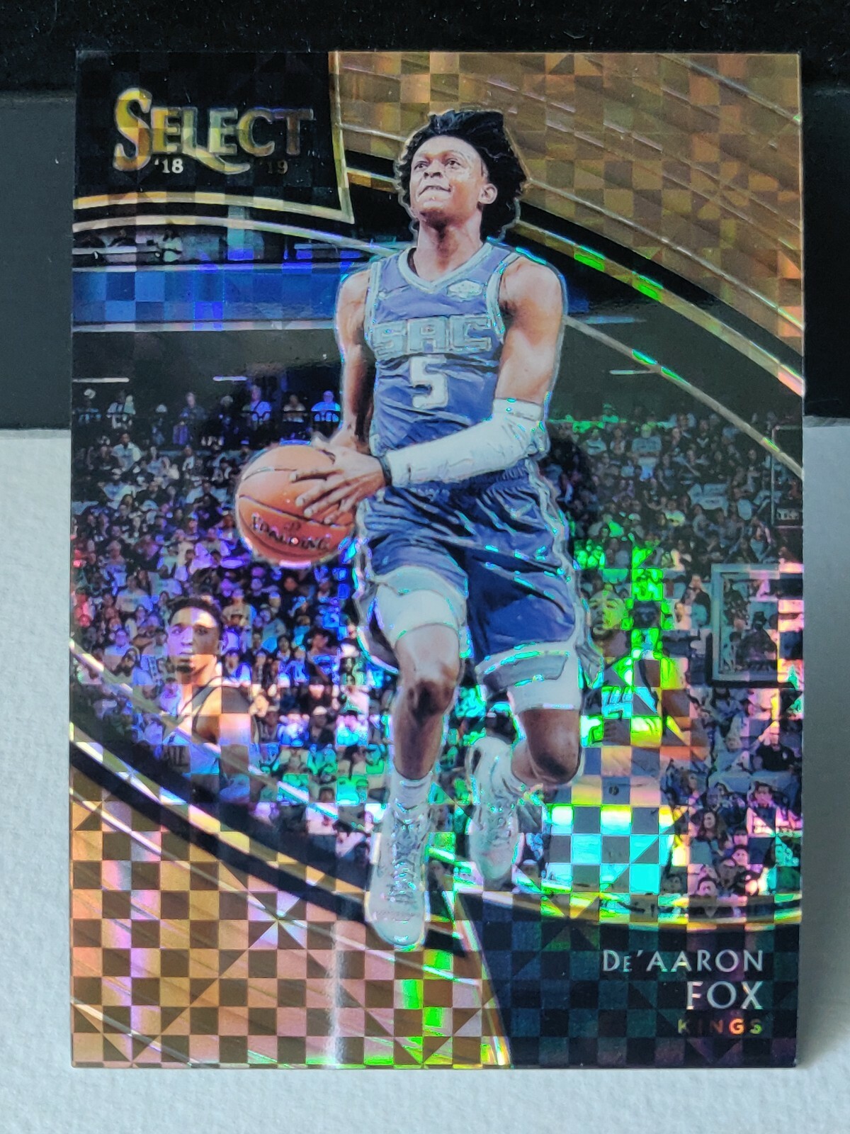 DE’AARON FOX 2018-19 Panini SELECT COURTSIDE Copper /60 KINGS