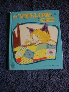 Vintage 1952 Fuzzy Duckling Fuzzy Wuzzy whitman Tell aTale book duck - Picture 1 of 8