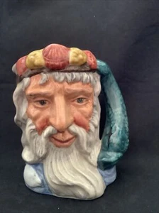 Royal Doulton Character Mug, "Neptune" #D6552, 1960, 4"T x 3.5" W - Picture 1 of 6