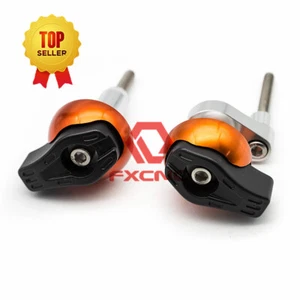 CNC Motorcycle Frame Slider Crash Pad Cover Protector Guard For ZX6R 2007-2008 - Foto 1 di 9