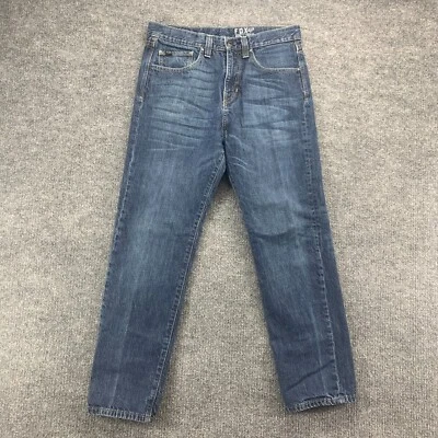 Fox Jeans Mens 30x28 Blue Garage Relaxed Fit Racing Medium Wash Casual - Image 1 of 4