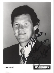 Autographed 5x7 Black & White Photo: Jim Kaat - Minnesota Twins 1989 - Picture 1 of 1
