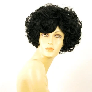 short wig for women black curly ref FRANCINE 1B PERUK - Imagen 1 de 9