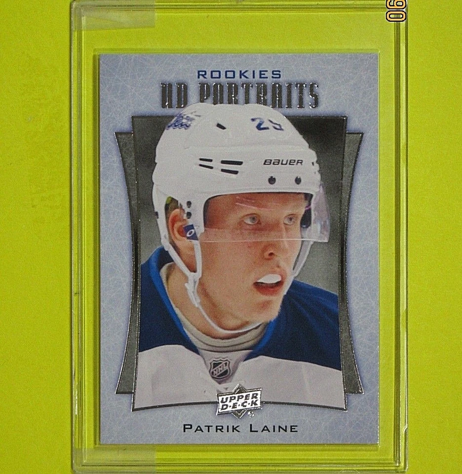 PATRIK LAINE  16-17  " ROOKIES UD PORTRAITS "  #P61  Winnipeg Jets - Image 1 of 1