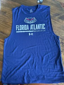 Men’s Florida Atlantic Tank Top Size Medium - Picture 1 of 7