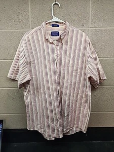 Pendleton Plaid Shirt Button Up Short Texture 100% Cotton Men's Size XL RN 29685 - Picture 1 of 6