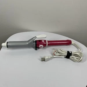 T3 Pro Twirl 1-1/4" Pink Hair Curling Iron Model 73576 - Picture 1 of 11