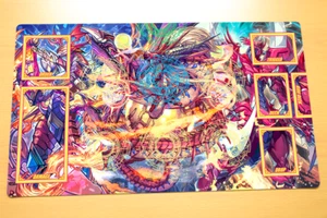 No.1270# Cardfight Vanguard Juego de cartas coleccionables Dragonic Overlord Personalizado CFV VG Alfombrilla de cartas - Imagen 1 de 2