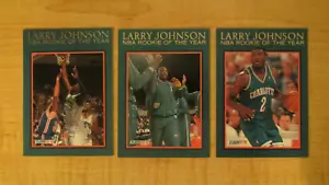 1992-93 Fleer Baloncesto Larry Johnson NBA Novato del Año Starter Set 3/18 - Imagen 1 de 2