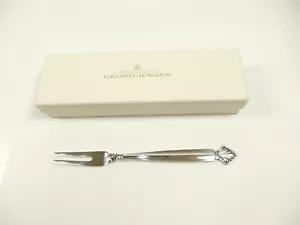 Georg Jensen & Wendei Sterling Silver 6.25” Fork – Acanthus - Picture 1 of 7