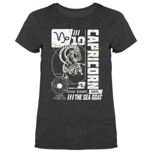T-shirt donna Capricorno segno zodiacale oroscopo astrologico - Foto 1 di 18