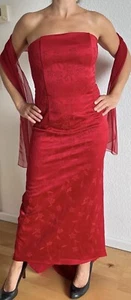 Rotes Abschlussballkleid M - Bild 1 von 6