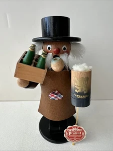 Steinbach Braumeister Räuchermann S769 Bierfass Anhänger Fass Germany Stein - Bild 1 von 8