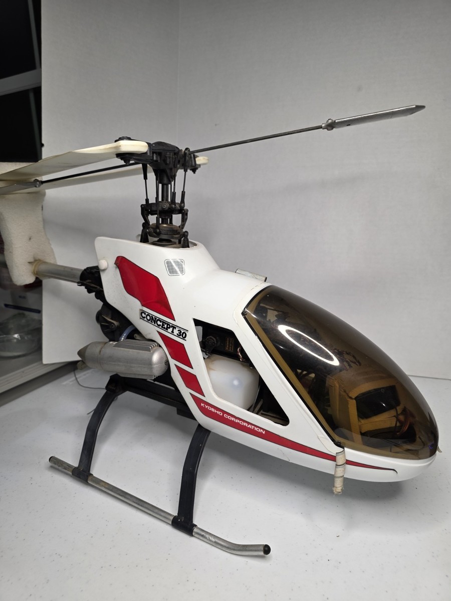 訳ありKYOSHO CONCEPT 60 RCヘリコプター