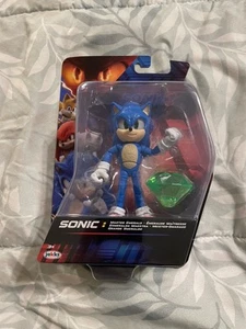2025 Sonic The Hedgehog 3 Movie Wave 3 Sonic Master Emerald 5" Actionfigur NEU - Bild 1 von 2