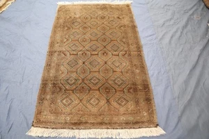Antique 3x5 ft Afghan Geometric design Caucasian Rug- Kitchen Rug- Bohemian Rug - Picture 1 of 13