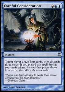 Careful Consideration - Time Spiral #52/301 MTG Magic The Gathering - Picture 1 of 1